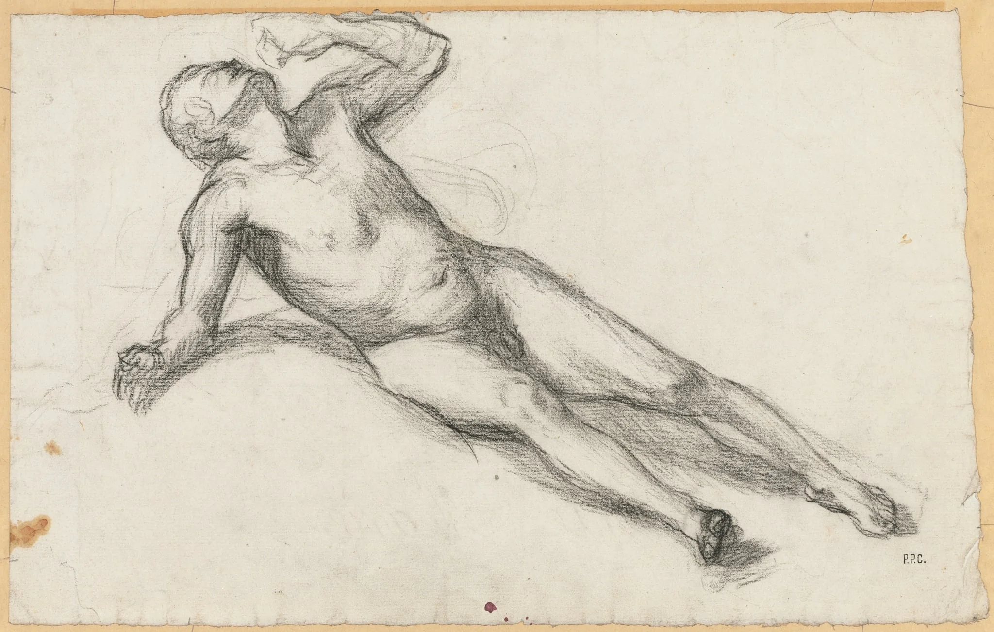 Study for The War, detail