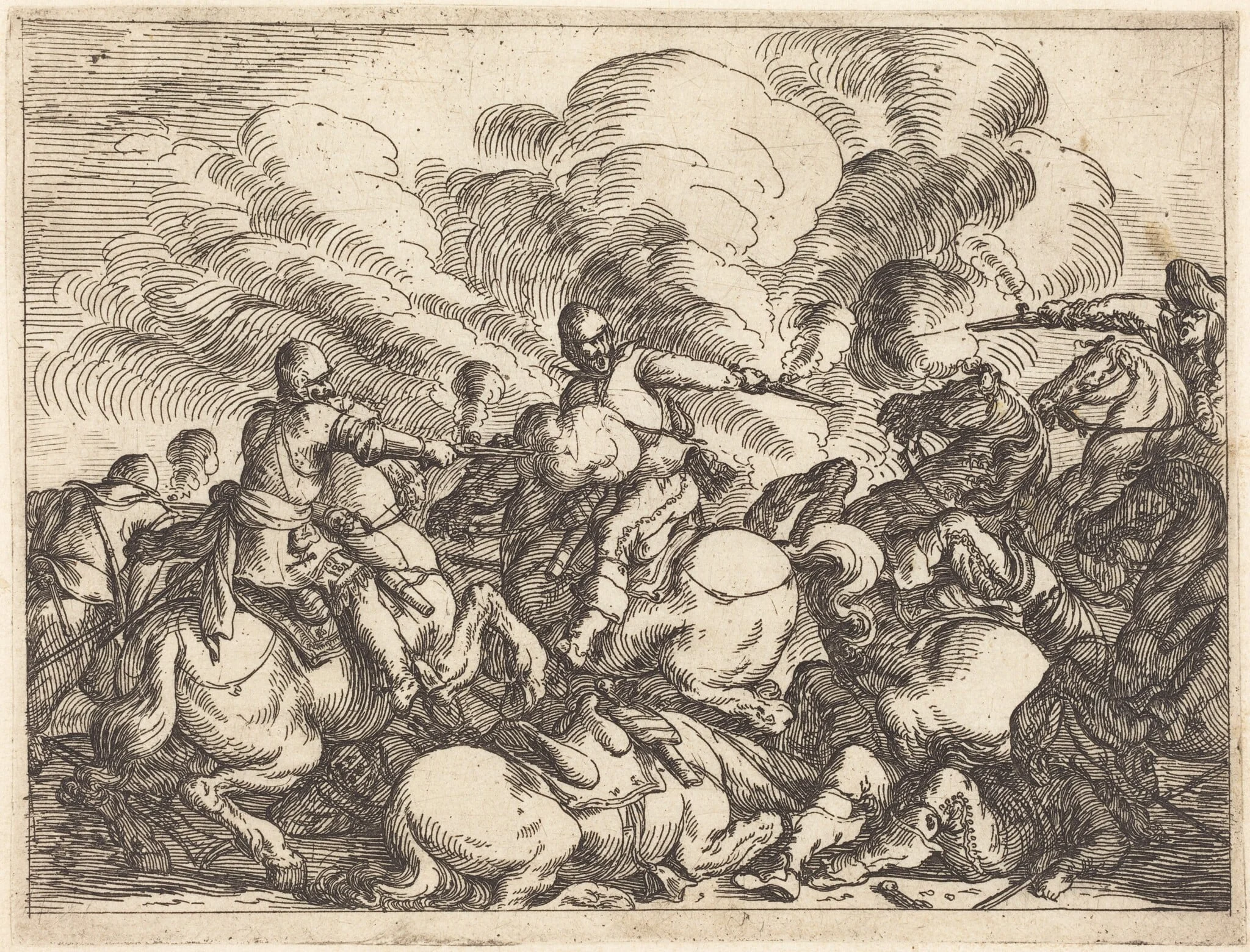 Capricci di varie battaglie, detail