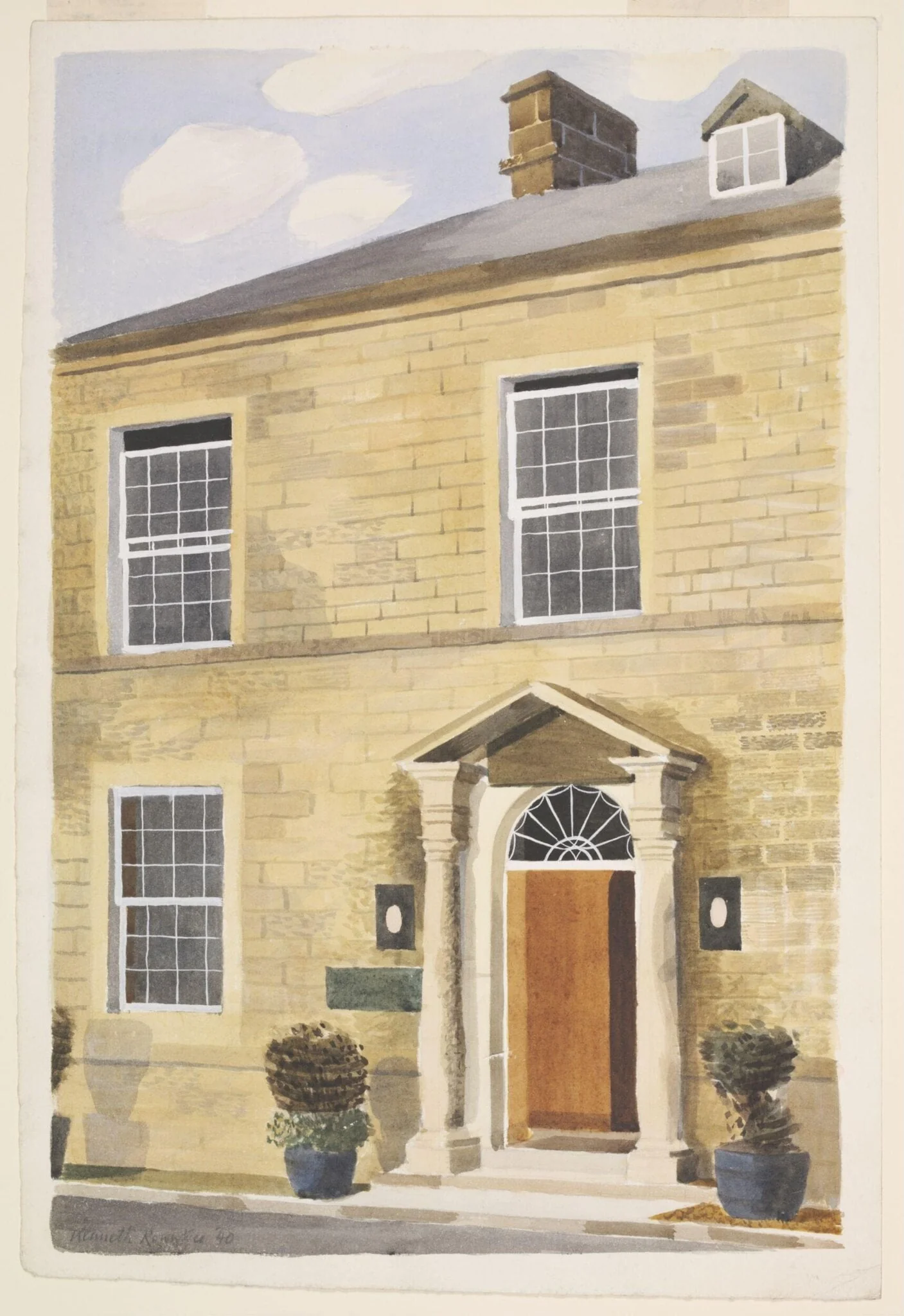 Ashopton Inn, Main Doorway, detail