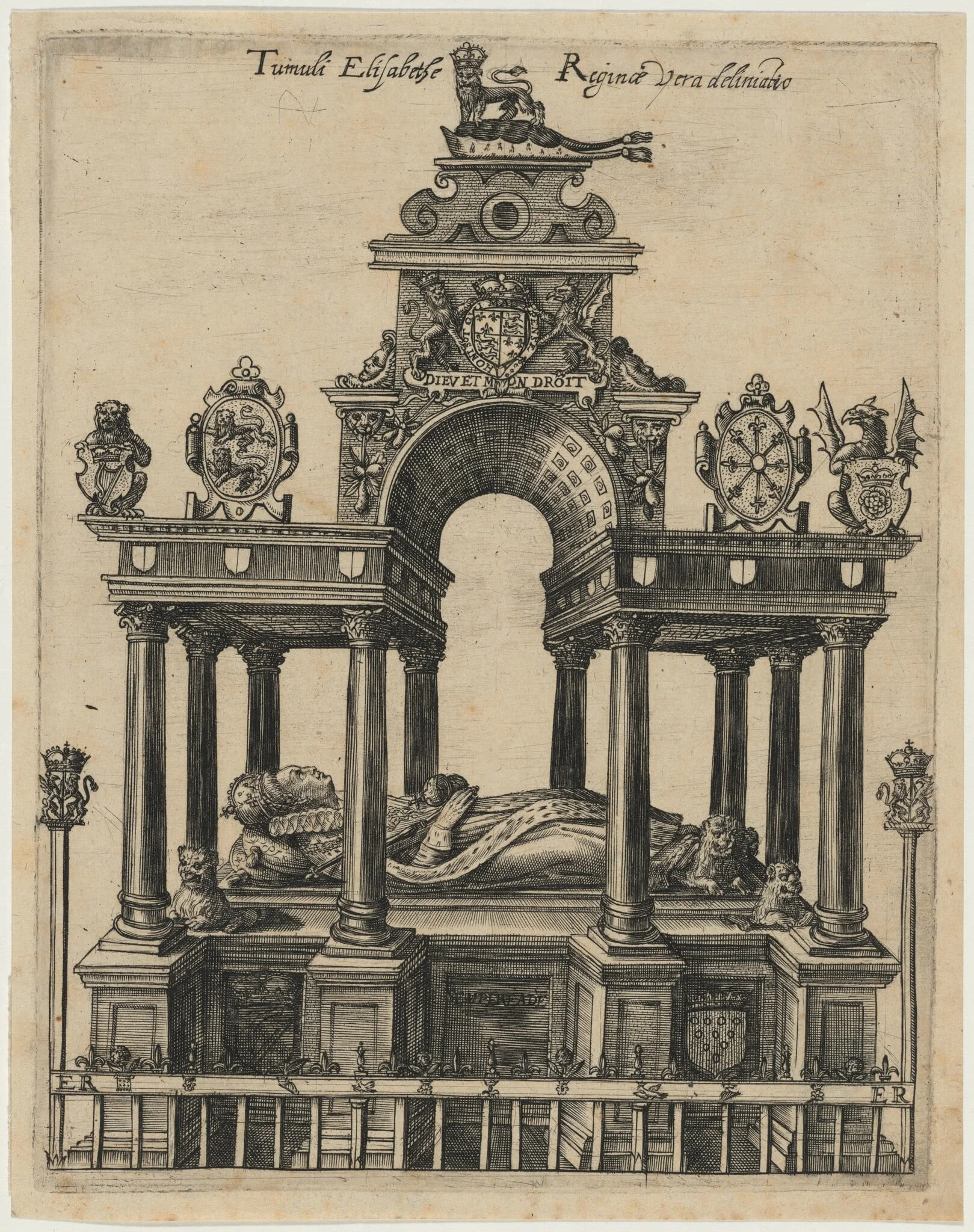 Elizabeth's Tomb, detail