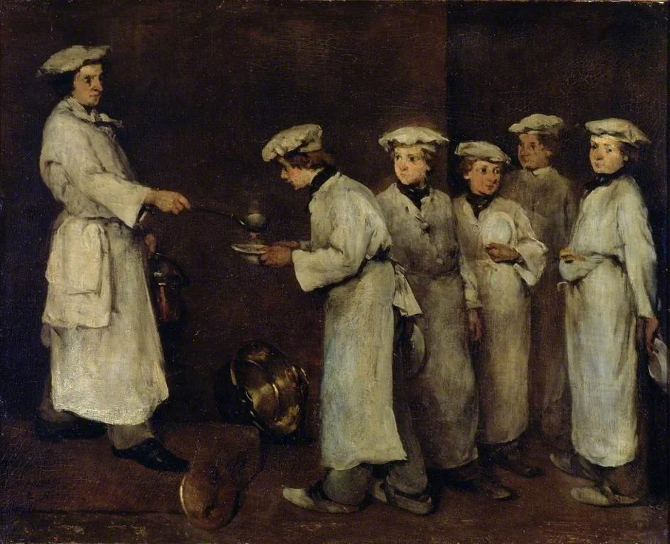 Kitchen Scene, detail