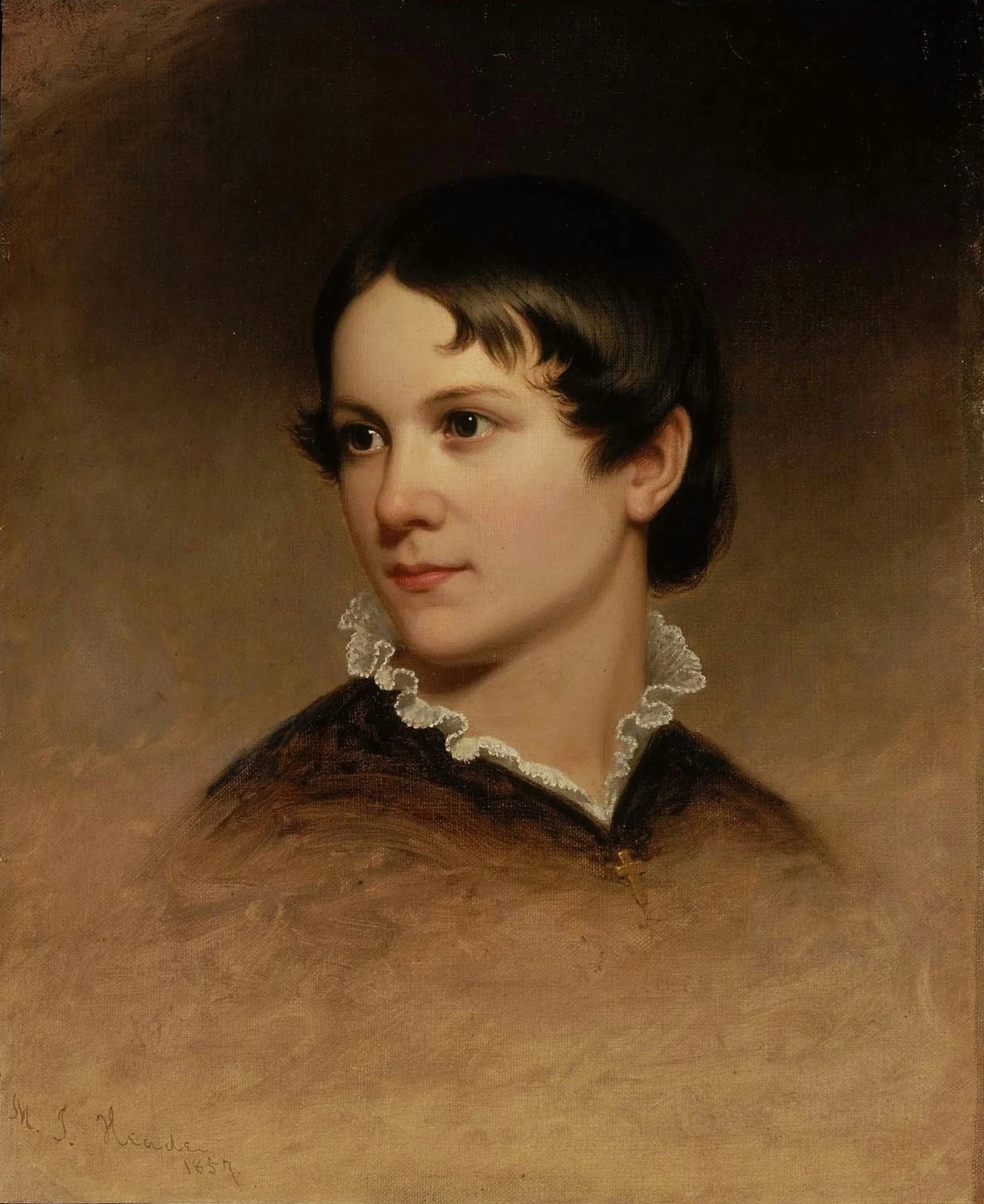 Mary Rebecca Clark, detail
