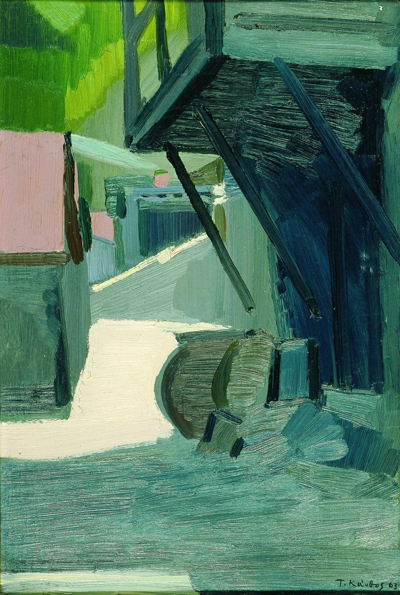 Σπίτια στον Άλωνα, detail