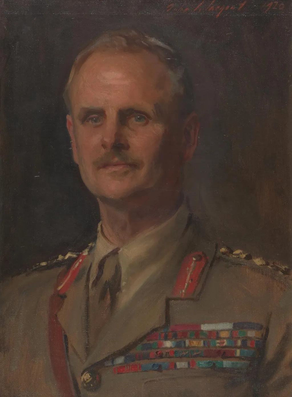 General Sir William Birdwood, by John Singer Sargent, oil, 1920