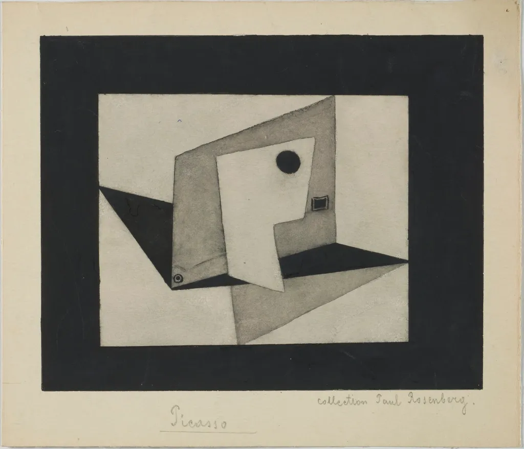 Χωρίς τίτλο/ Αντίγραφο έργου του Pablo Picasso, by Ivan Kliun, 1918