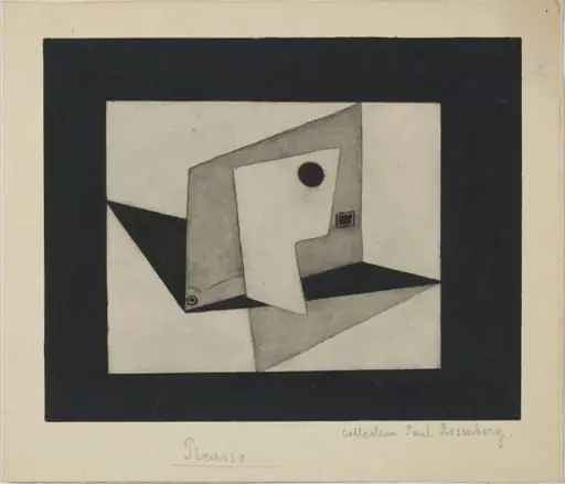 Χωρίς τίτλο/ Αντίγραφο έργου του Pablo Picasso, by Ivan Kliun, 1918