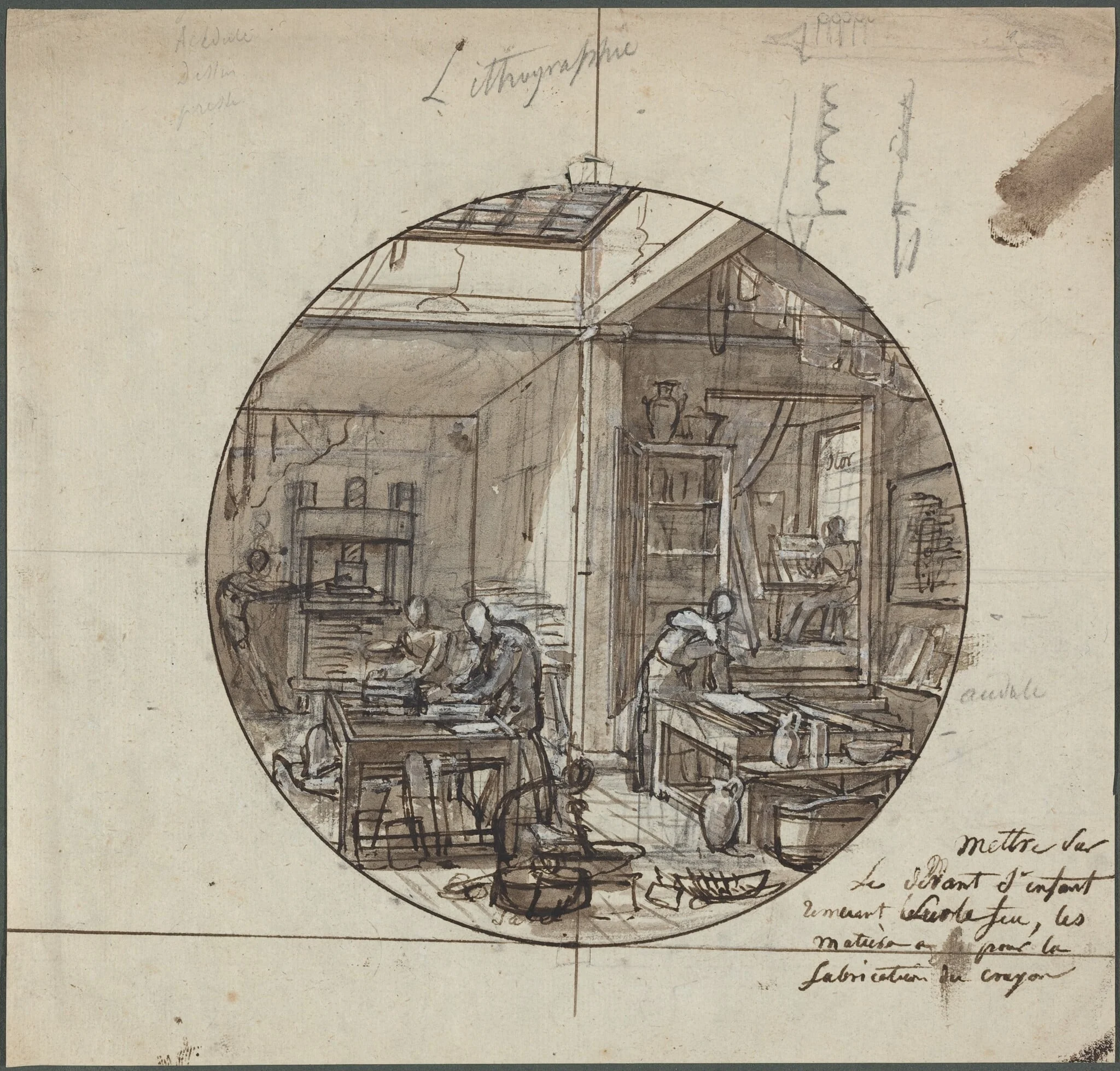 Lithographic Workshop, detail