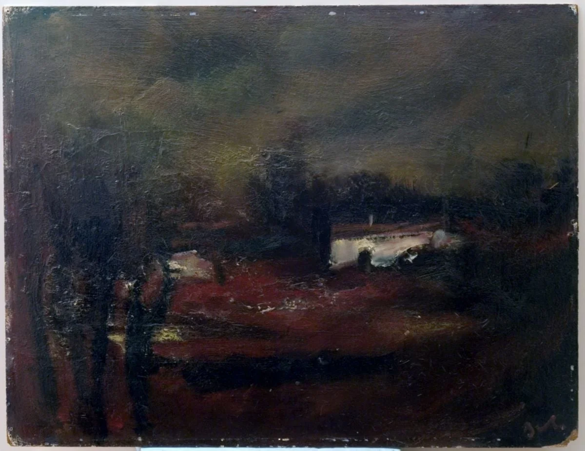 Peisaj, detail