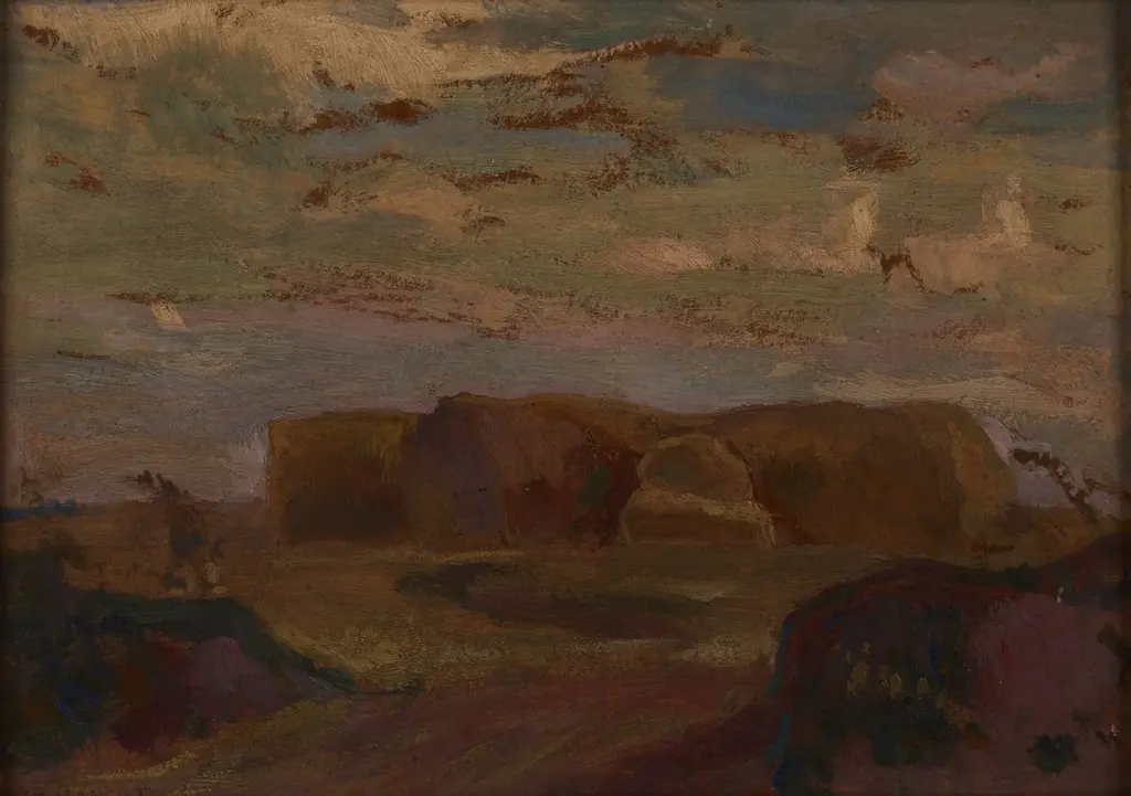 Stacks, by Jan Stanisławski, unspecified, 1903