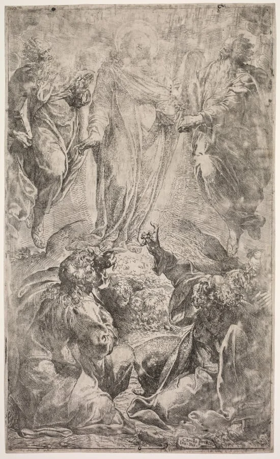 The Transfiguration, detail