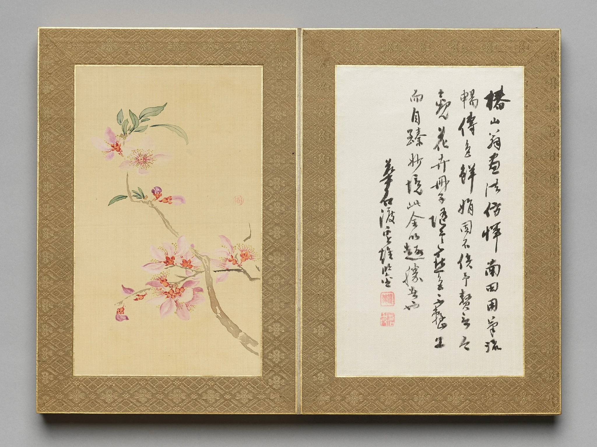 Preface from Flowers and Grasses, detail