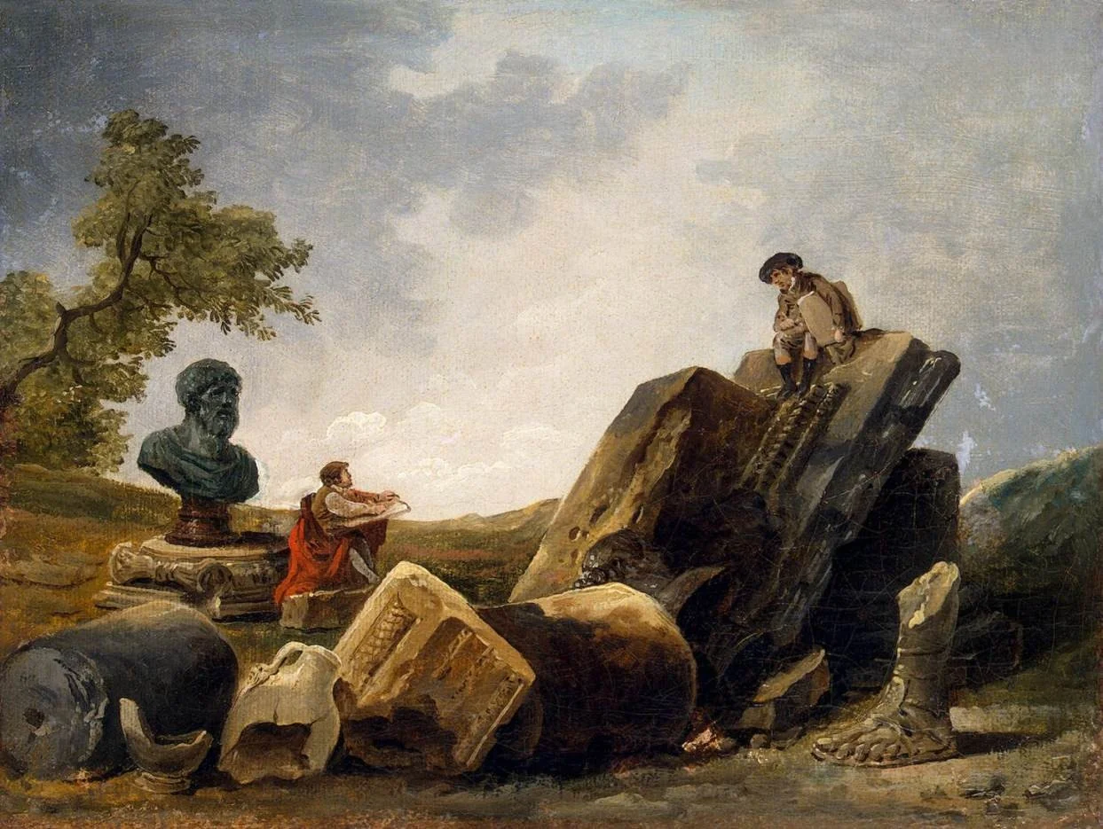 Painters, detail
