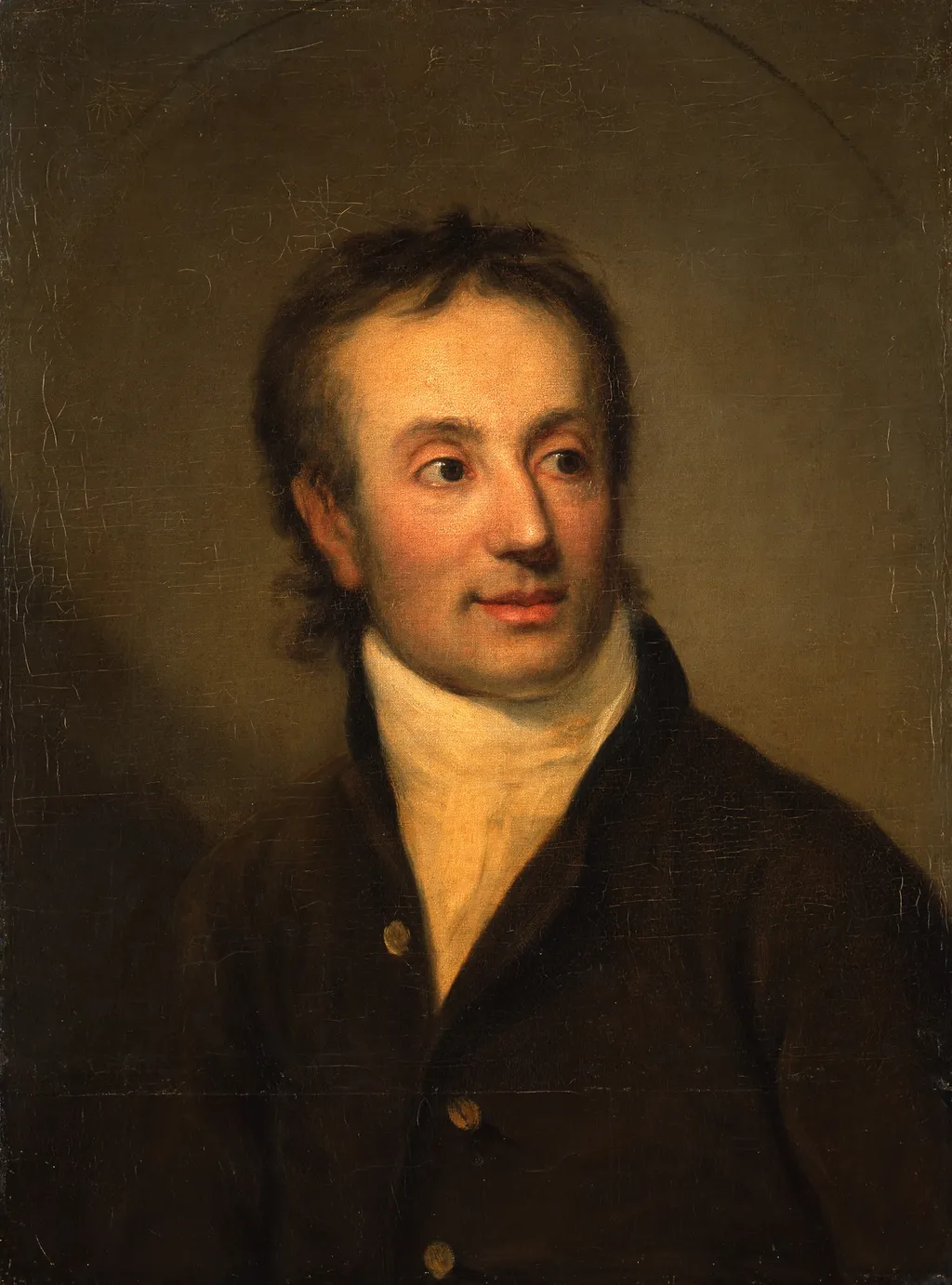The Painter and Engraver Ludwig Buchhorn (1770-1856), by Georg Friedrich Adolph Schöner, oil, 1800