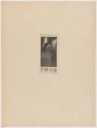 Départ pour le sabbat (Departure for the Sabbath), by Félicien Rops, ink, 1895