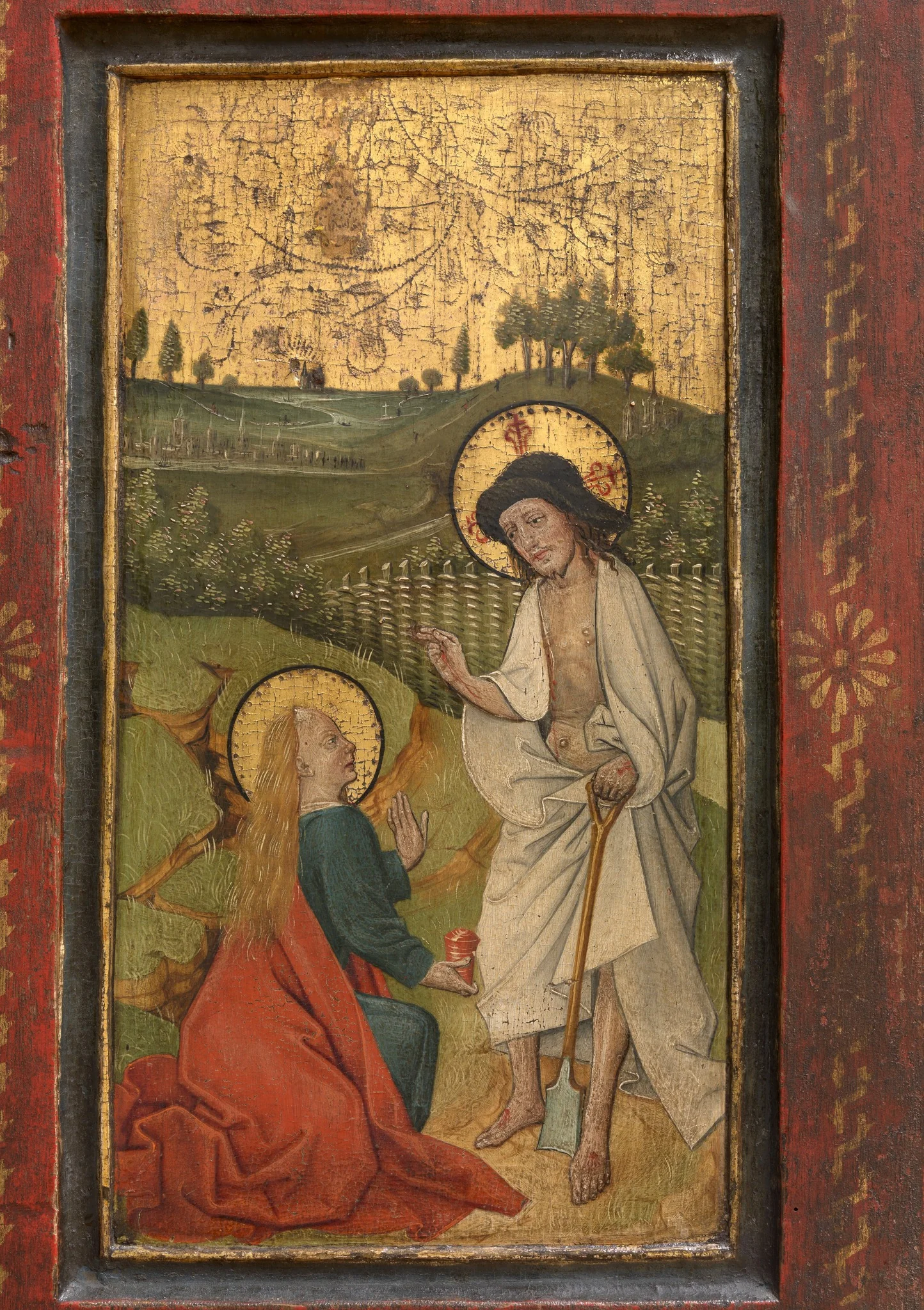 Noli me tangere, detail