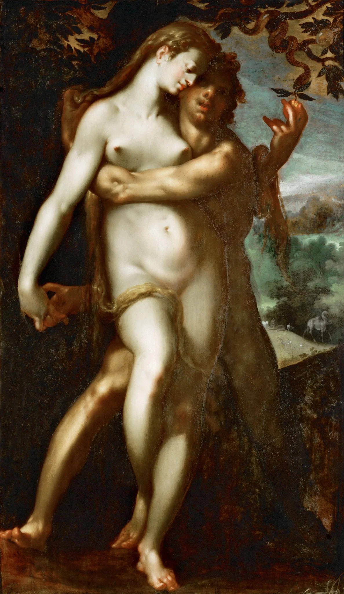 Fall of Man, detail