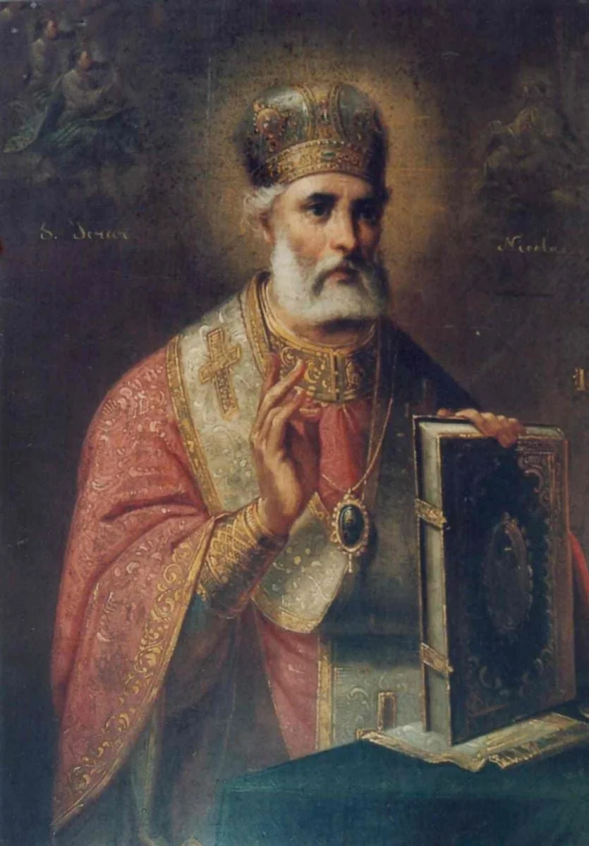 Sfântul Nicolae, detail
