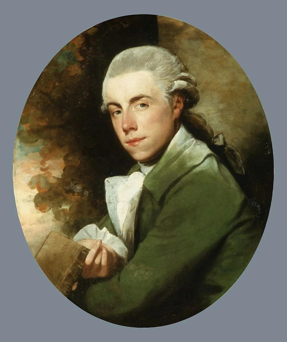 Man in a Green Coat, detail