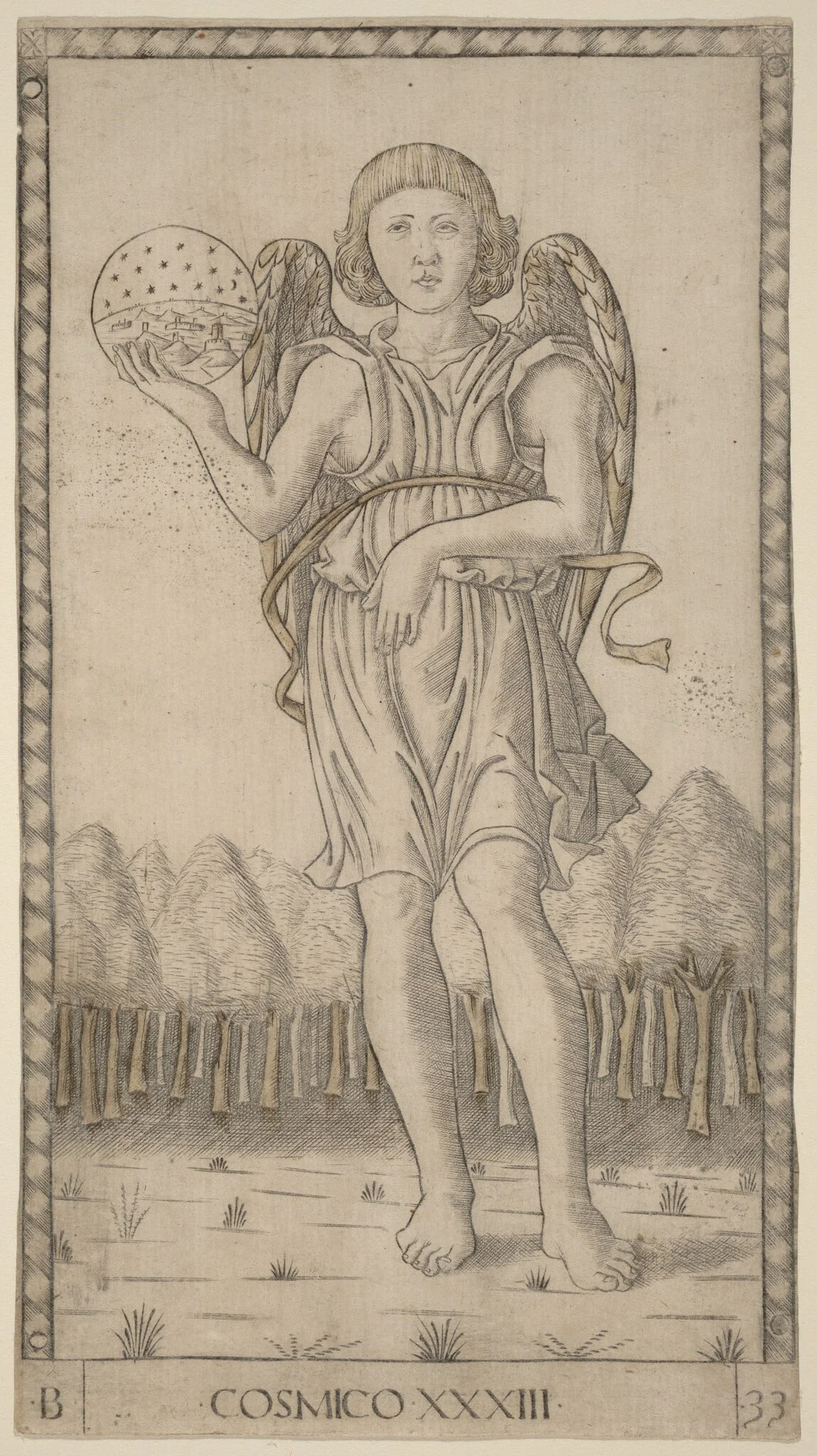 Cosmico (Genius of the World), detail