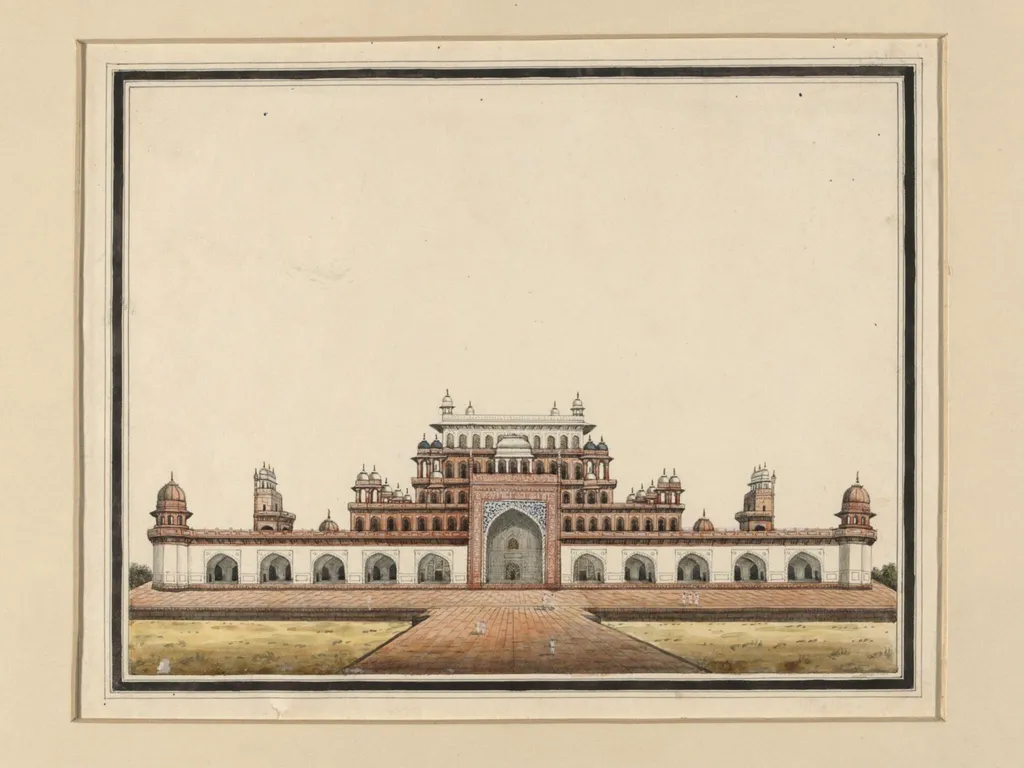 Untitled, by Mazhar Ali Khan, paint, 1840
