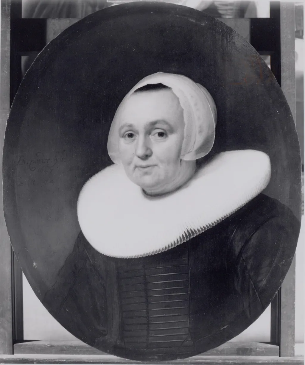 Portrait of Maritge Jansdr. Pesser, by Bartholomeus van der Helst, oil, 1647