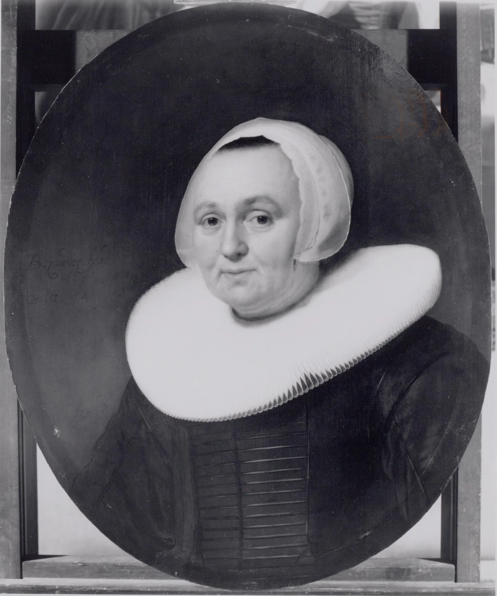 Portrait of Maritge Jansdr. Pesser, detail