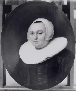 Portrait of Maritge Jansdr. Pesser, by Bartholomeus van der Helst, oil, 1647