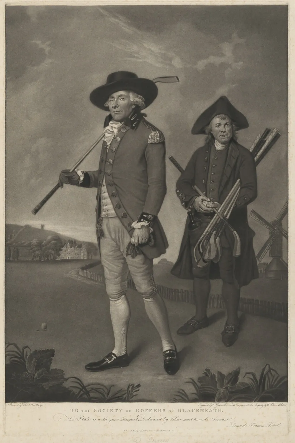 William Innes, by Valentine Green, ink, 1790