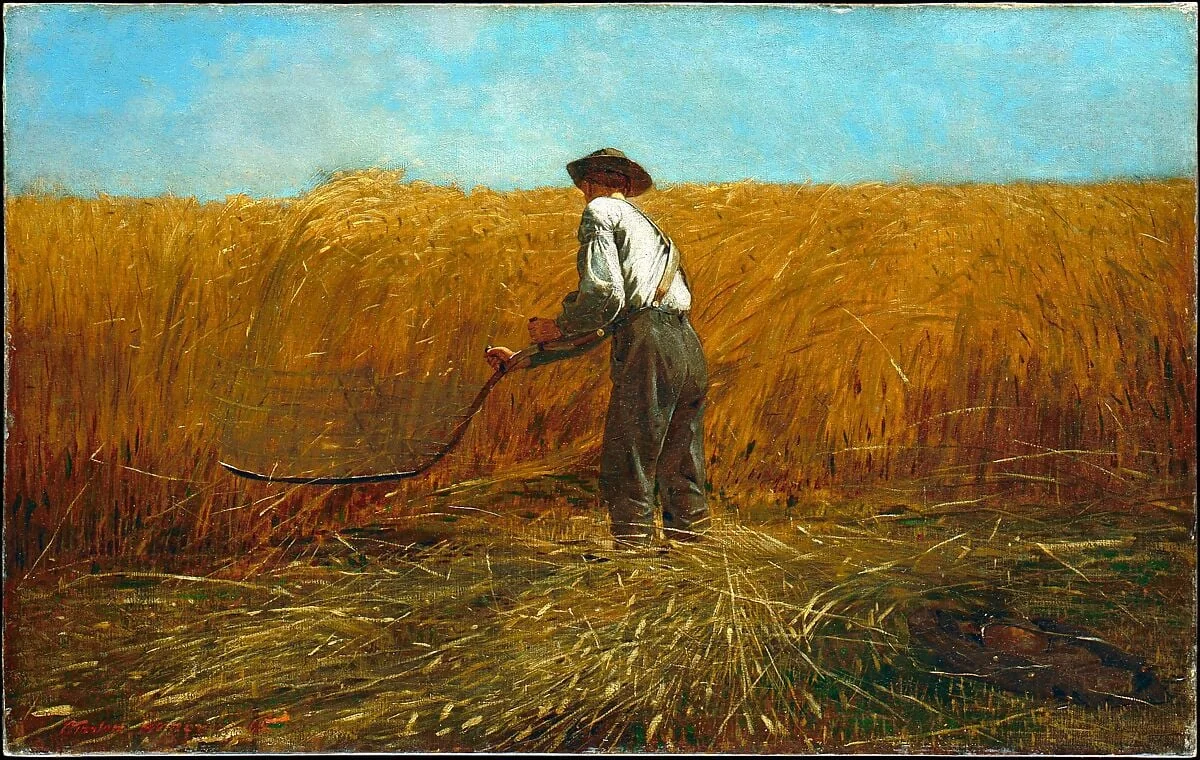 The Veteran in a New Field, detail