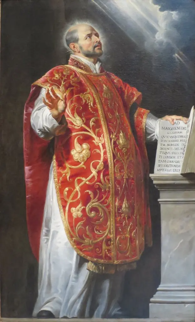 Saint Ignatius of Loyola, by Peter Paul Rubens, oil, 1620