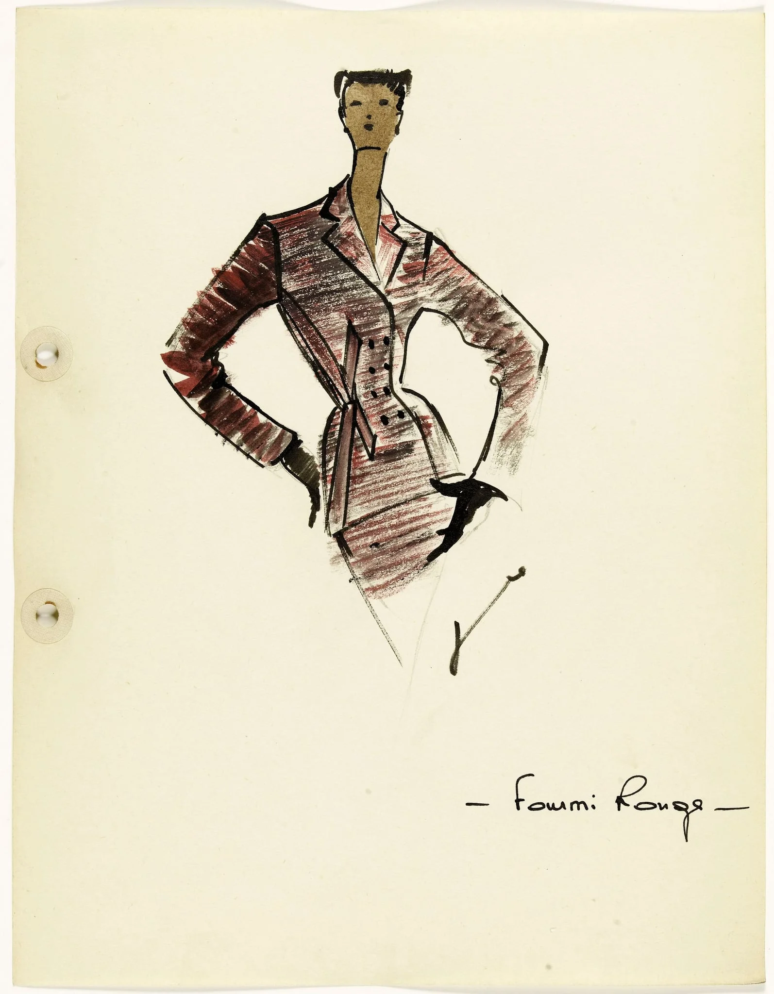 'Fourmi rouge', detail