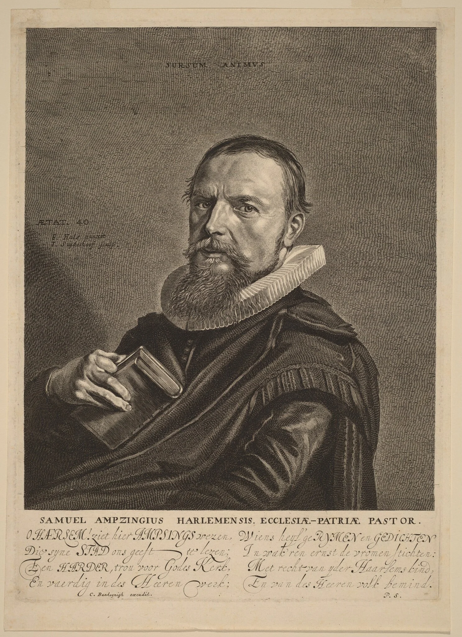 Samuel Ampzing, detail
