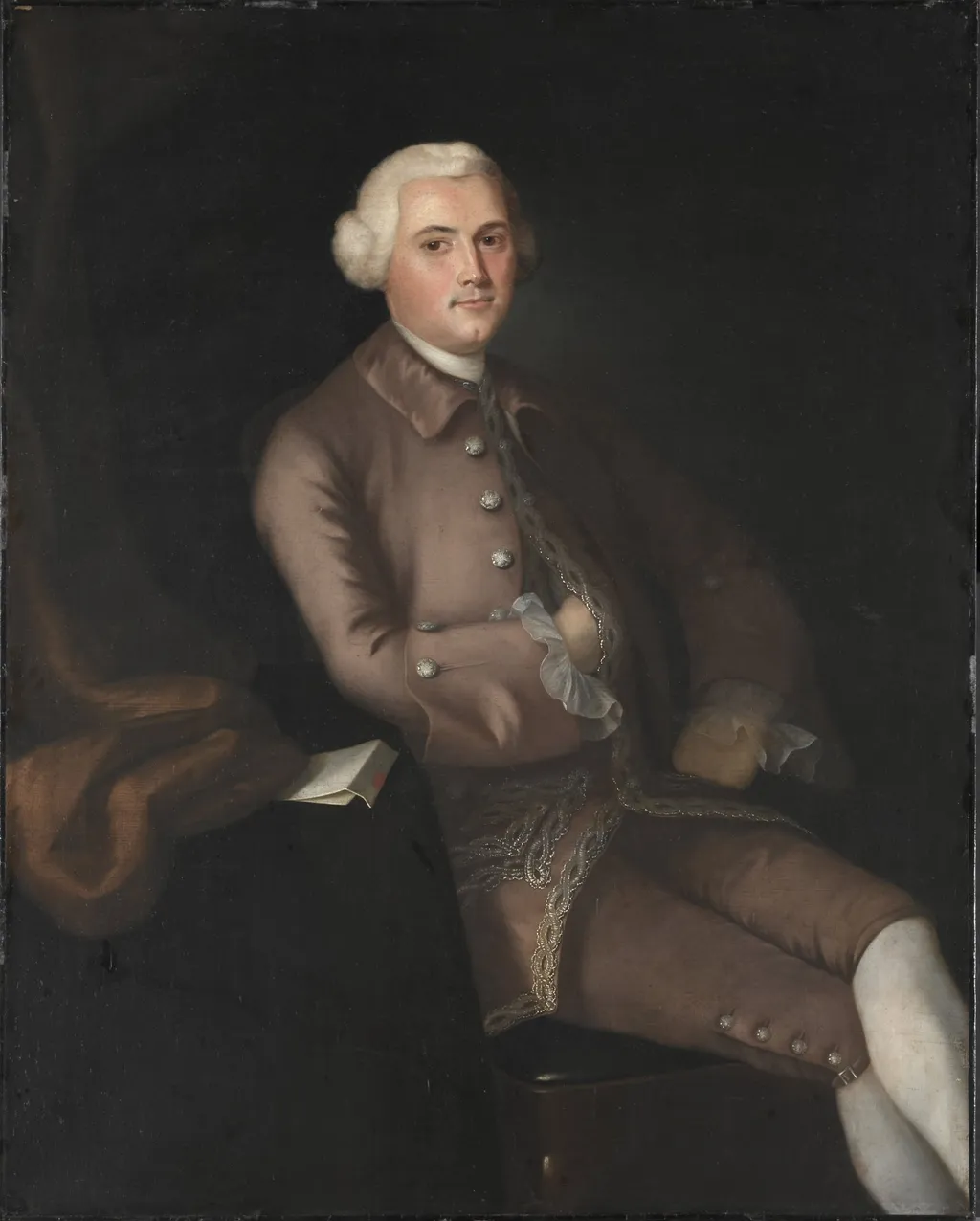 John Browne, by Joseph Blackburn, unspecified, 1760