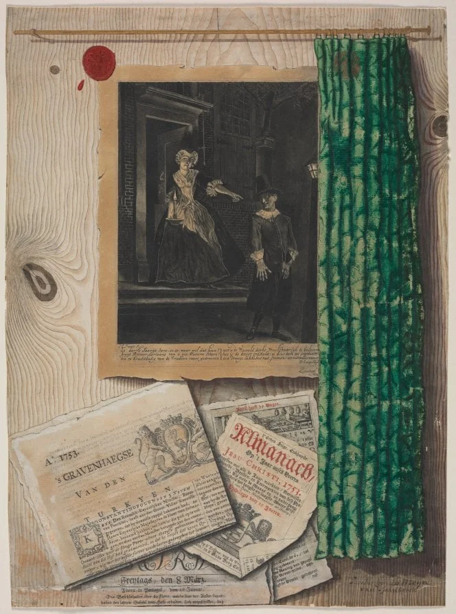 Trompe l'Oeil Still Life, detail