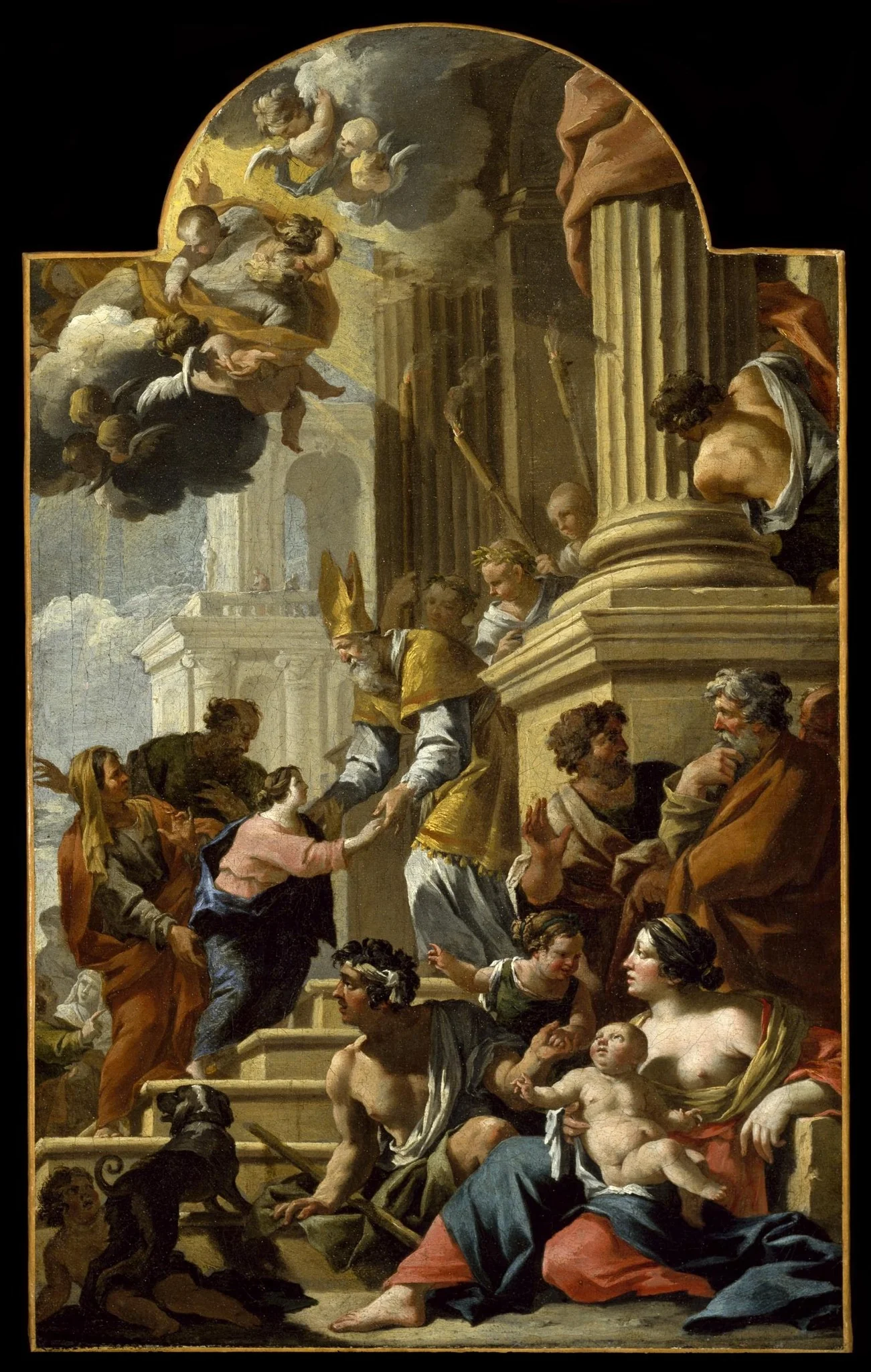The Presentation of the Virgin in the Temple, detail