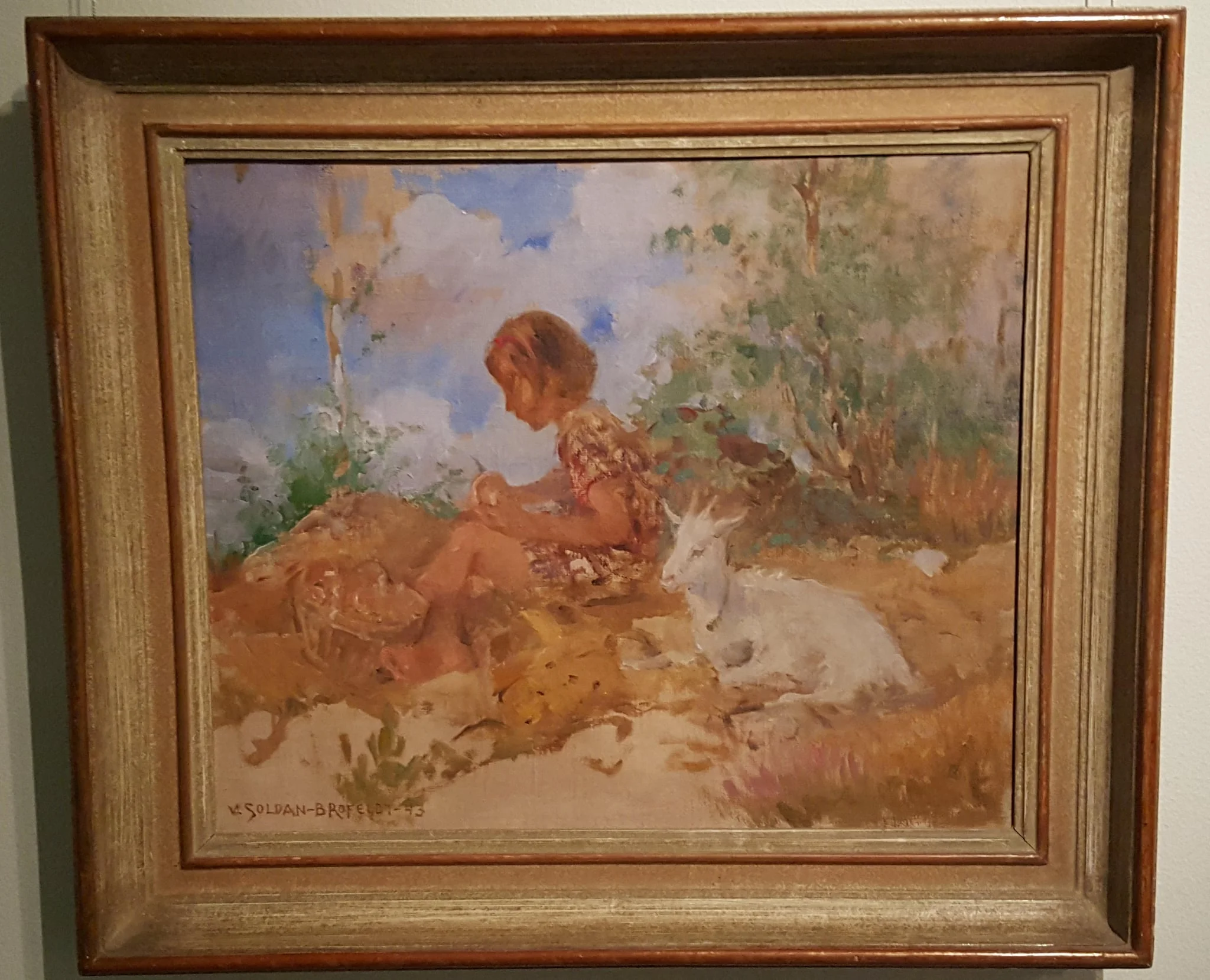 Kutju ja vuohi, detail