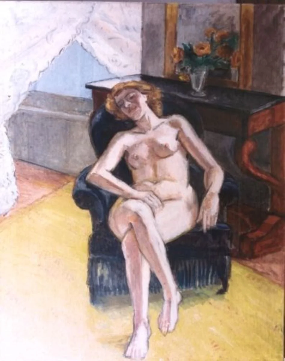 Nud în interior, detail