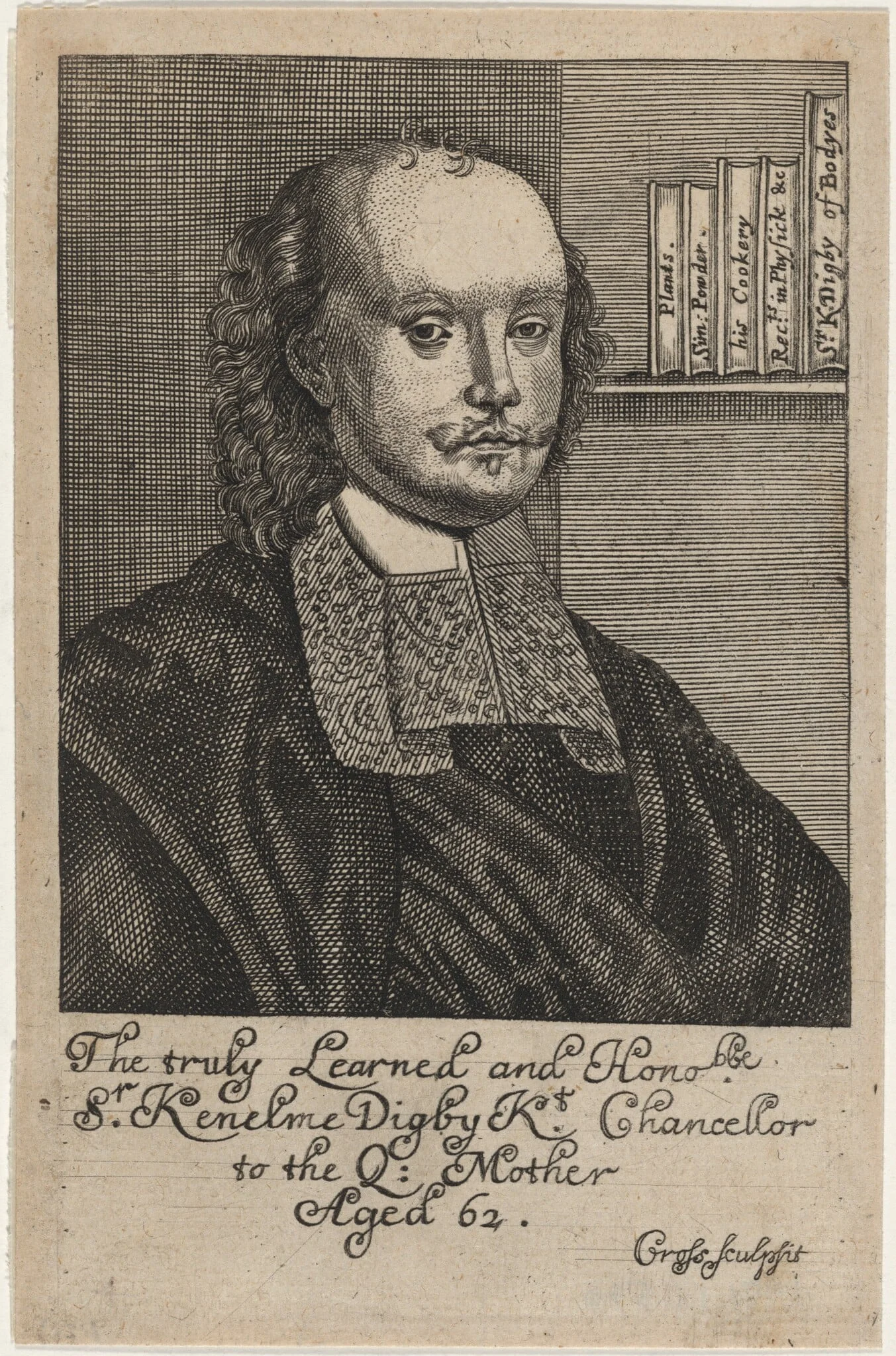 Sir Kenelm Digby, detail
