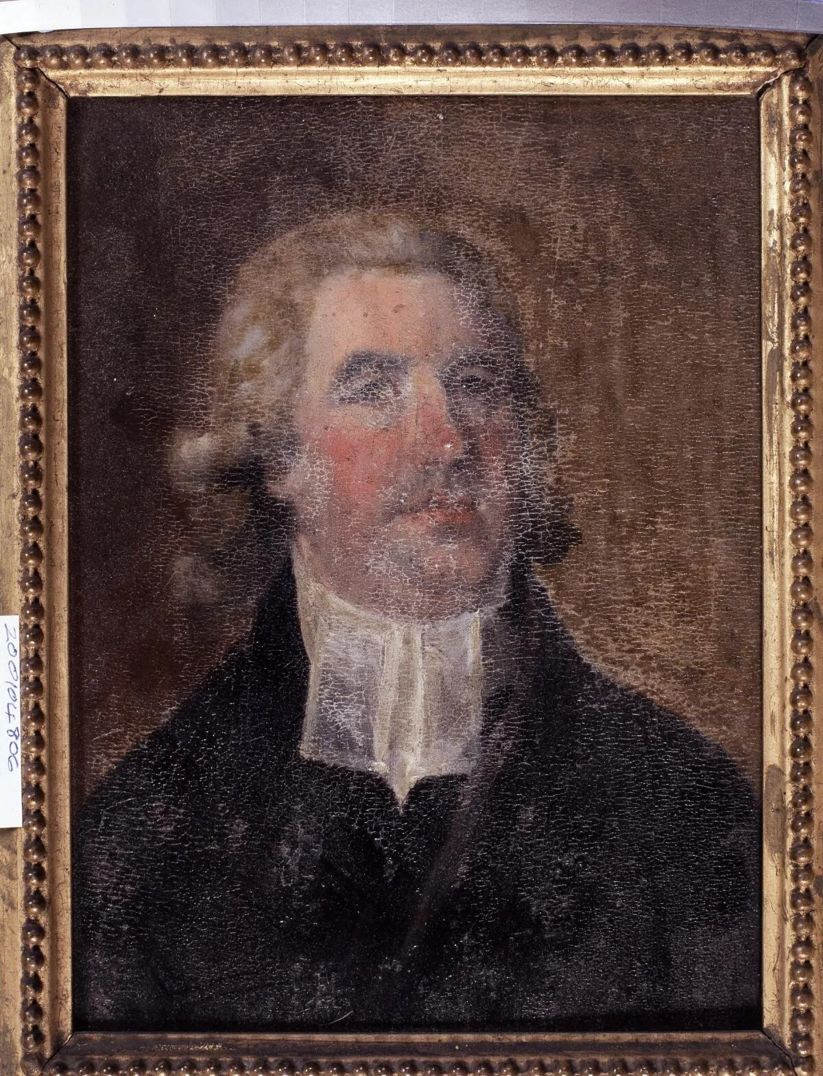 The Venerable John Hughes, Archdeacon of Cardigan, detail