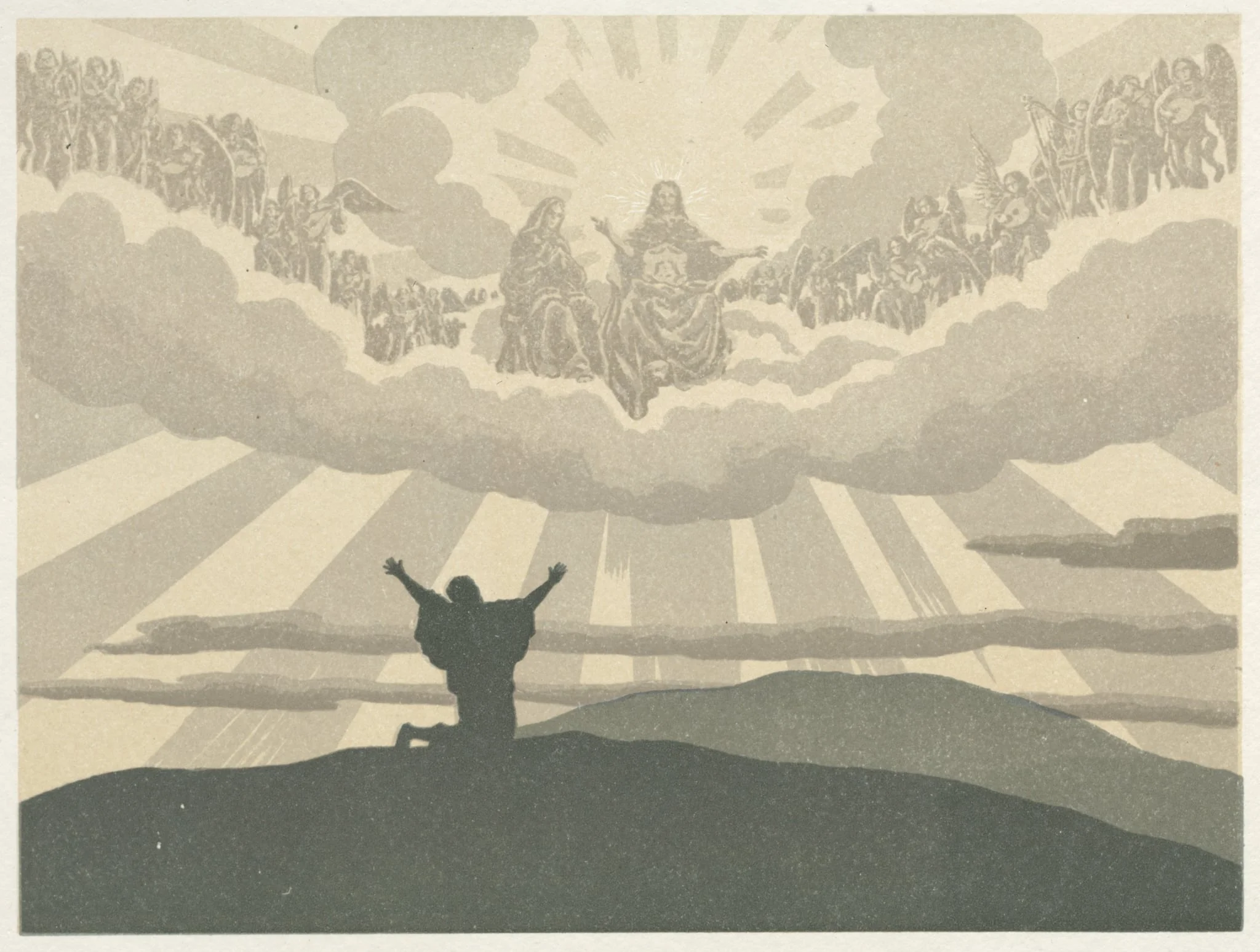 The Wandering Jew: Heaven, detail