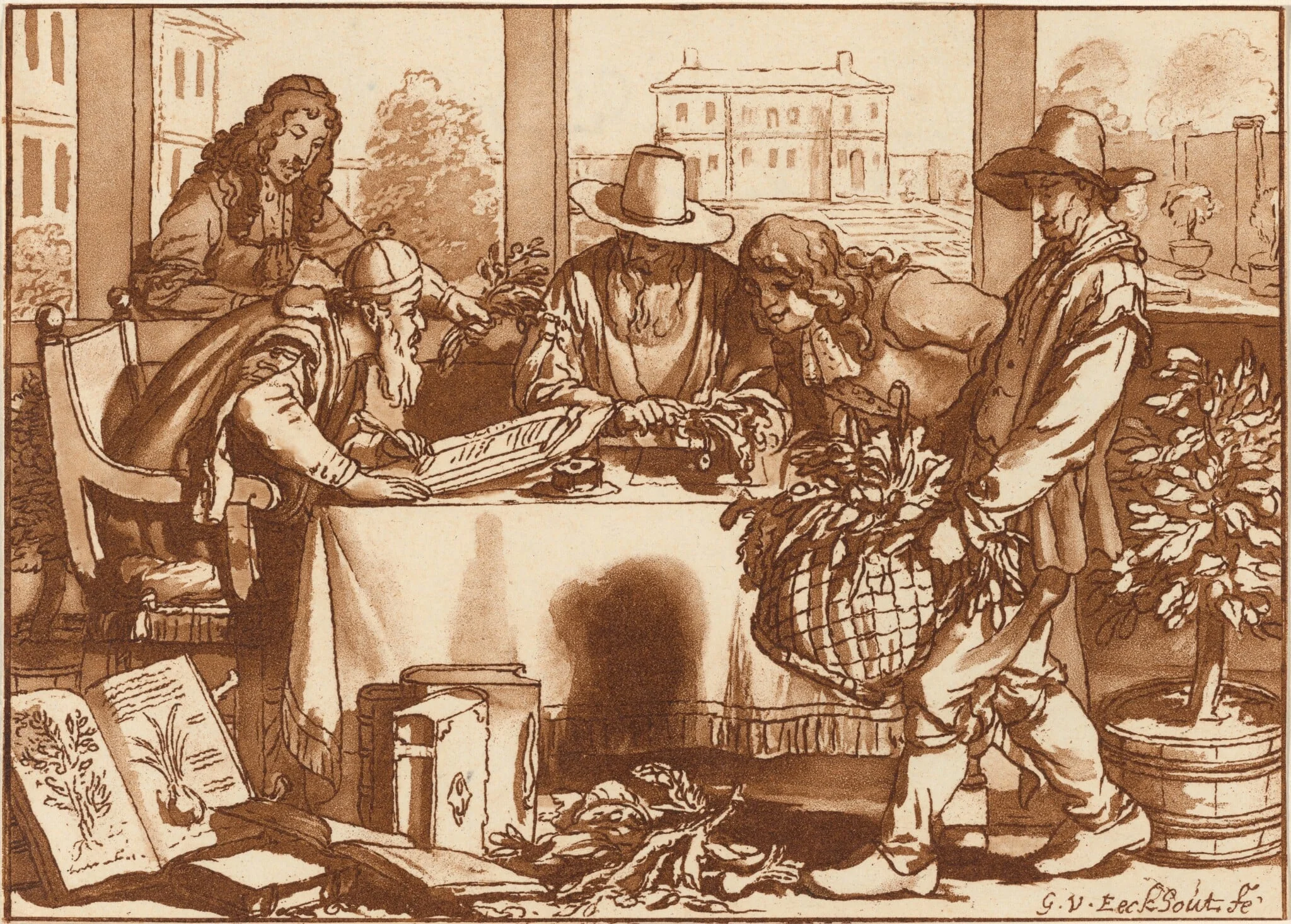 Horticulturist, detail