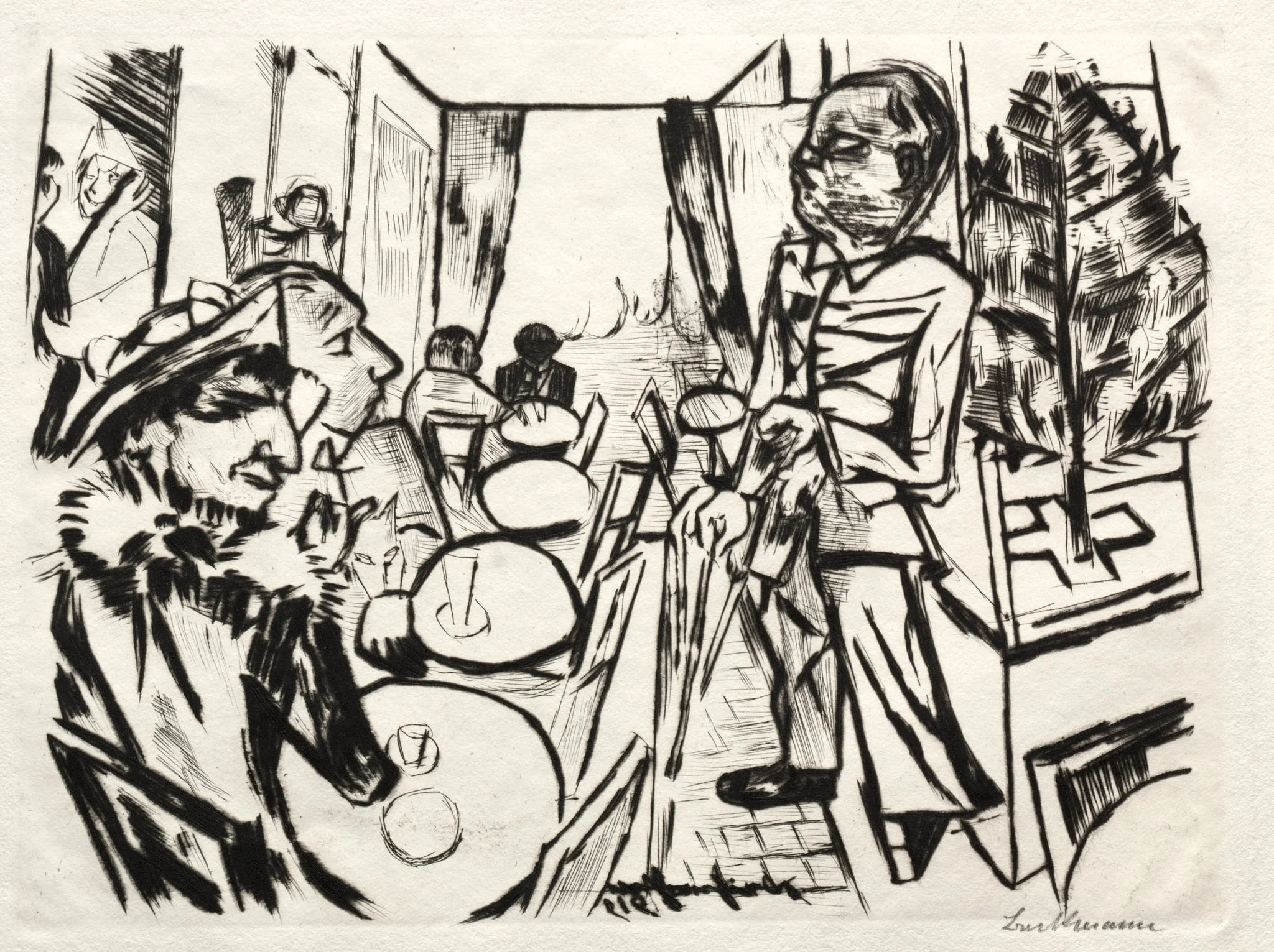 Christmas 1919, detail