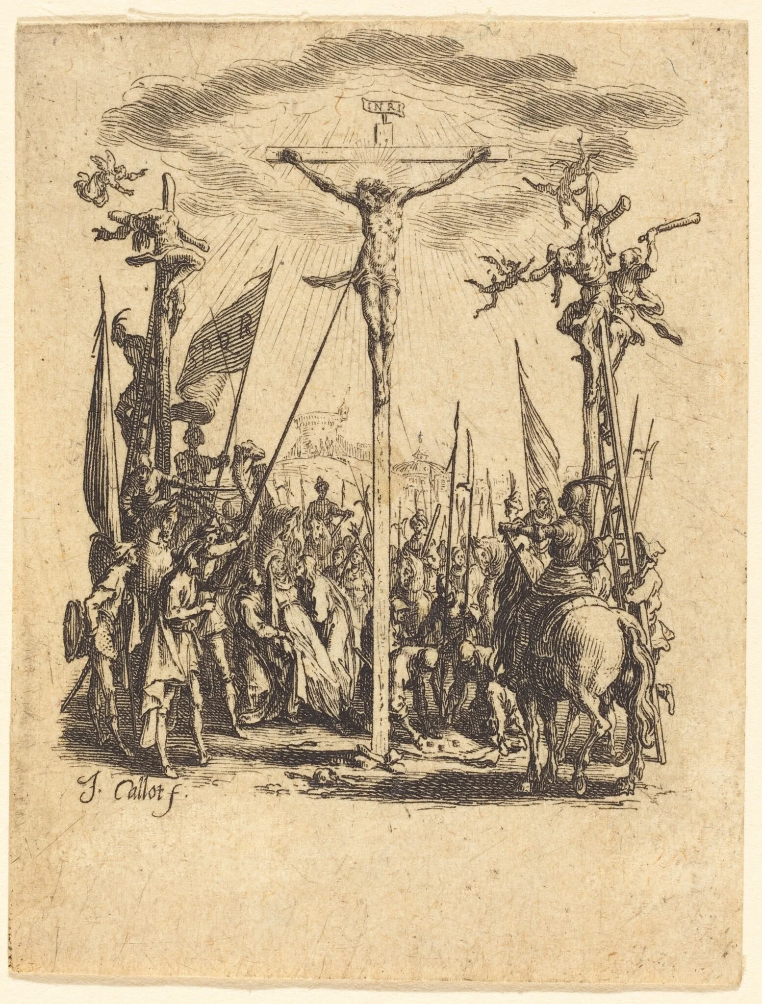 The Crucifixion, detail