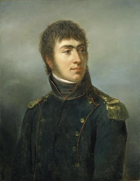 Auguste Frédéric Louis Viesse de Marmont, lieutenant d'état-major d'artillerie en 1792 (1774-1852), detail