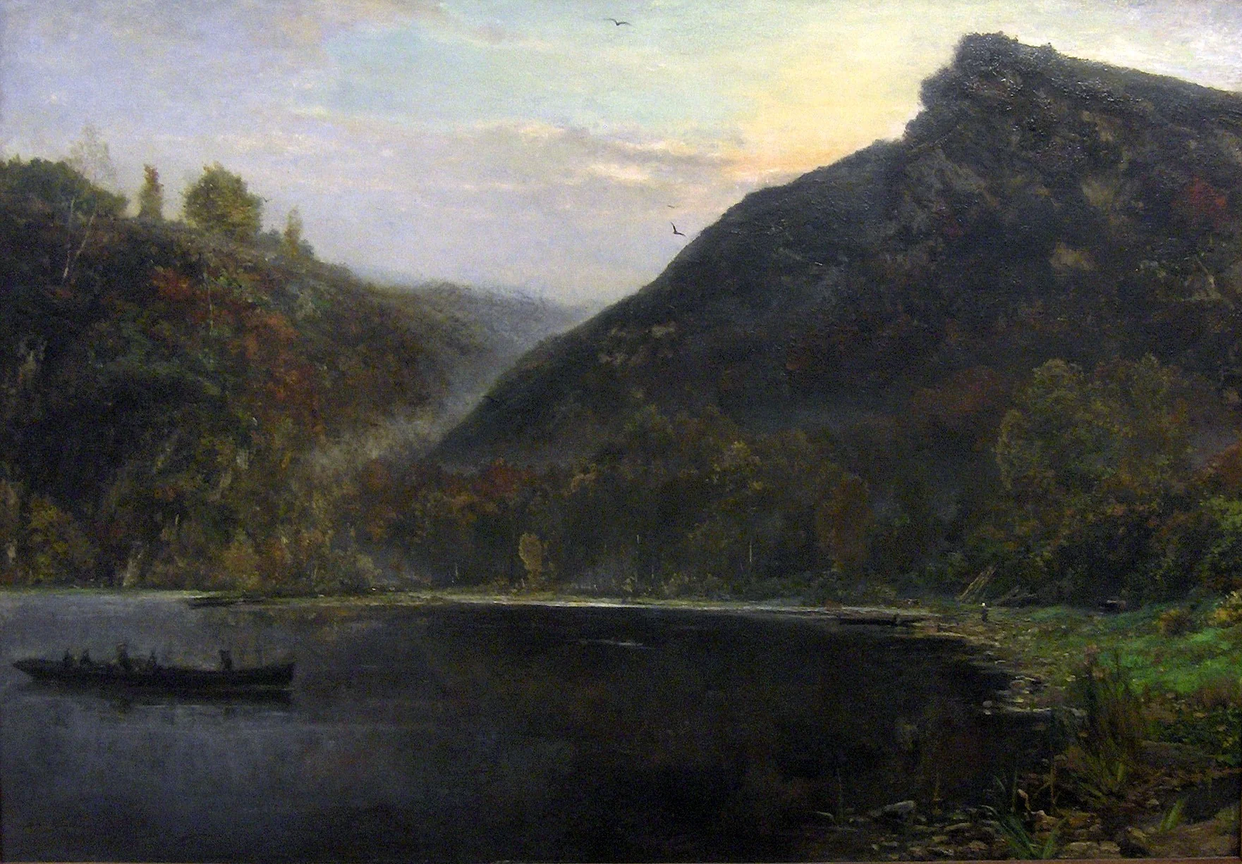 Landscape at the river Meuse, detail