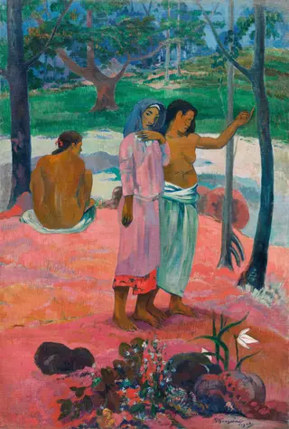 The Call, by Paul Gauguin, oil, 1902