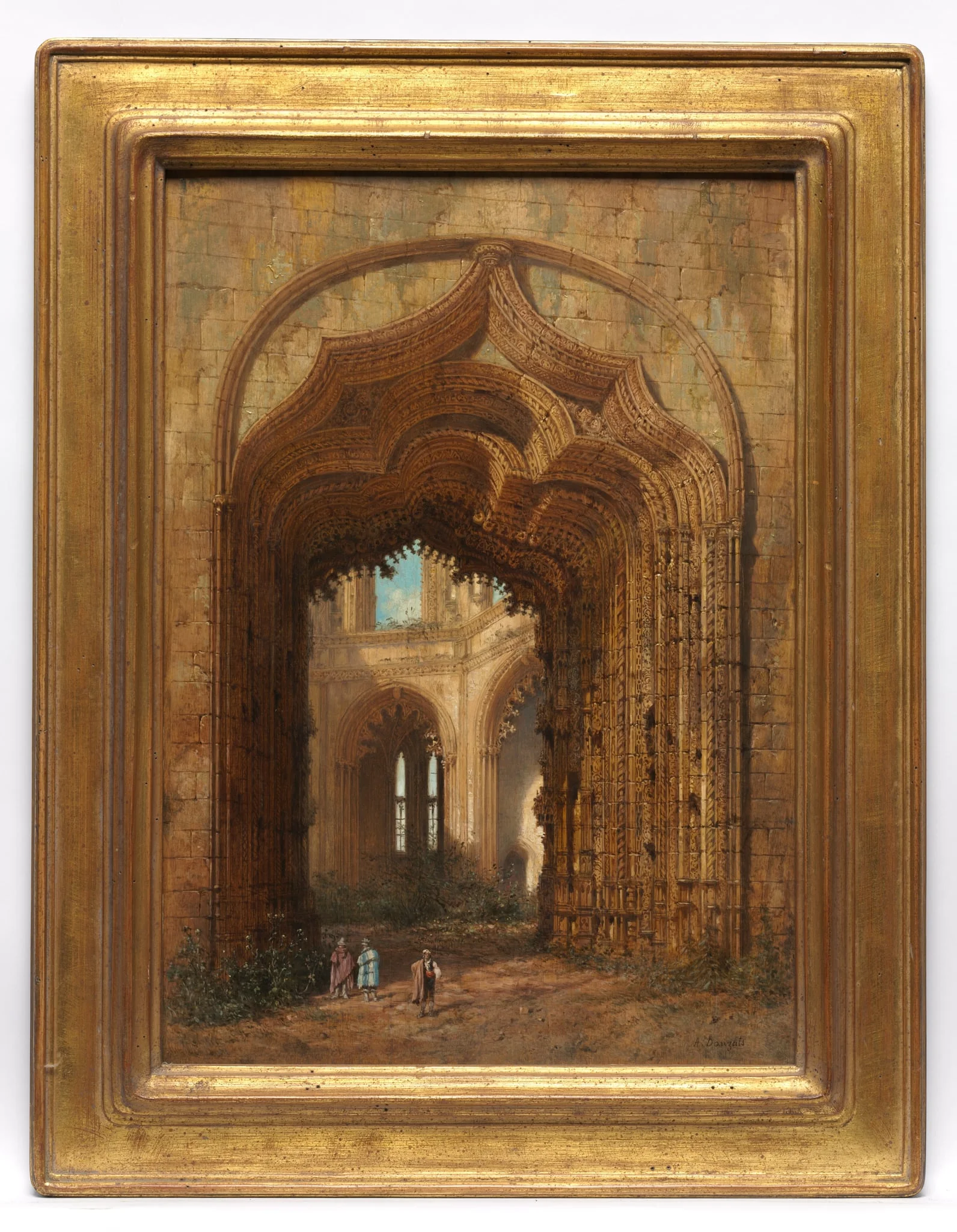 Ruined Church, detail