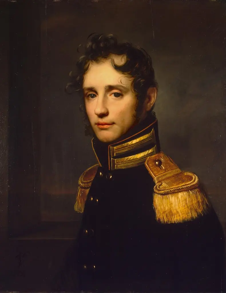 Portrait of Burchard Ch. Richter, by Carl Christian Vogel von Vogelstein, unspecified, 1812