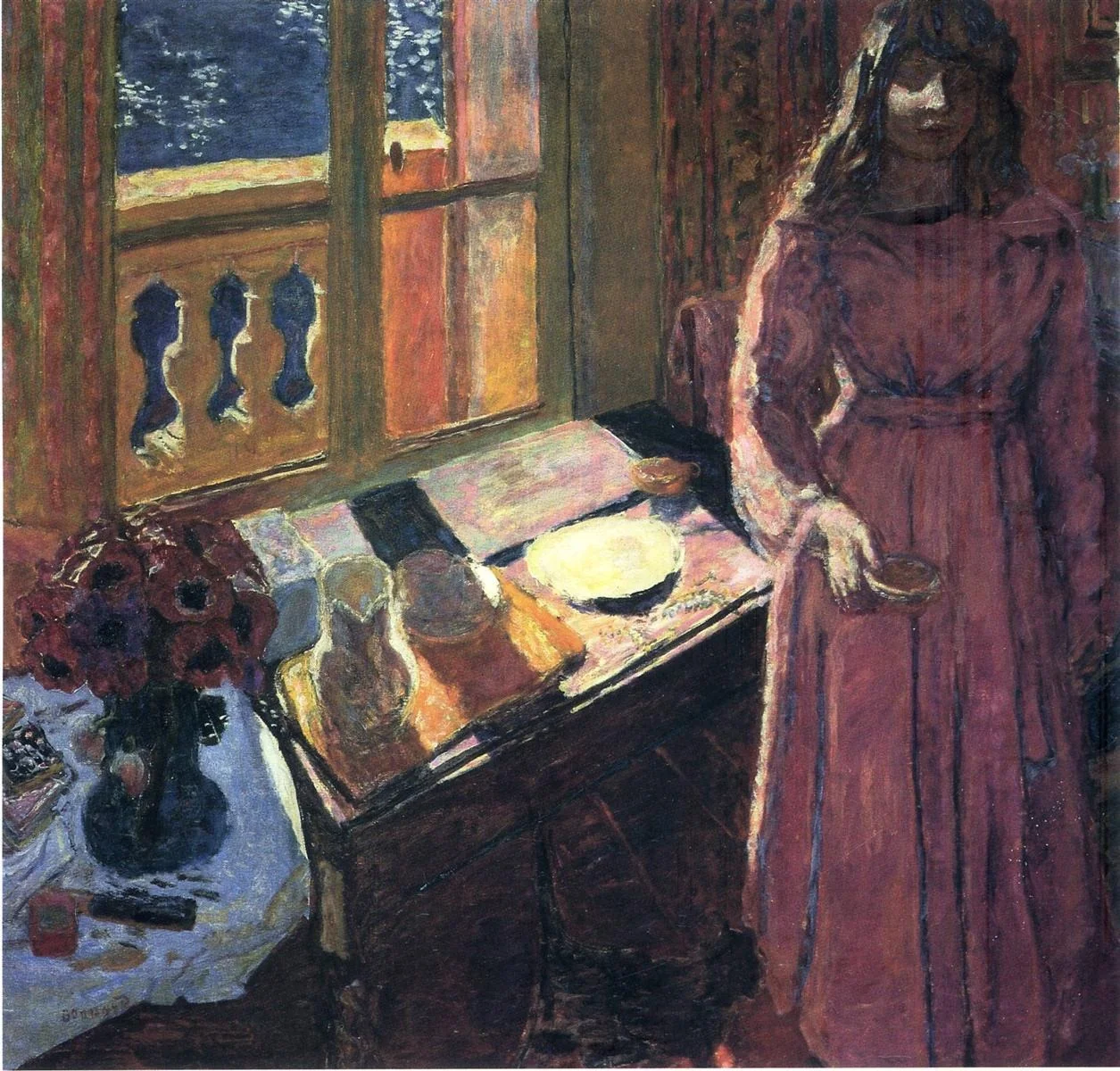 The Bowl of Milk, detail