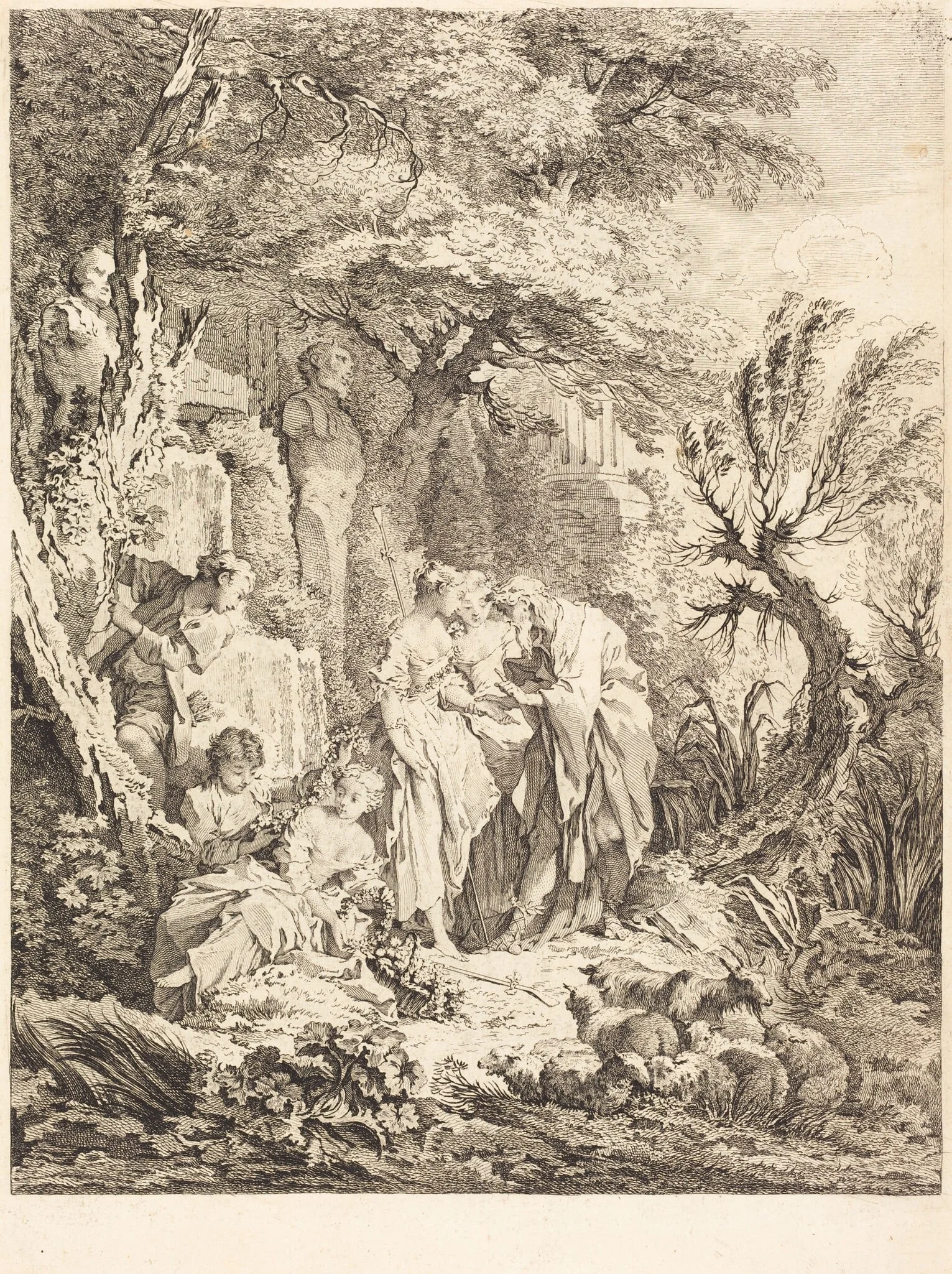 La Bonne Aventure, detail